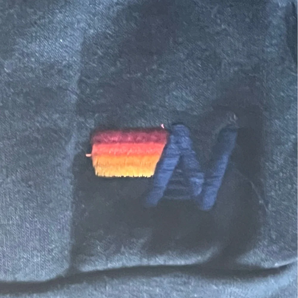 Aviator Nation Charcoal Sweatshirt with Rainbow Logo - Picture 7 of 9